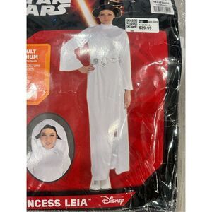 Star Wars, Princess Leia Halloween costume cosplay adult size M